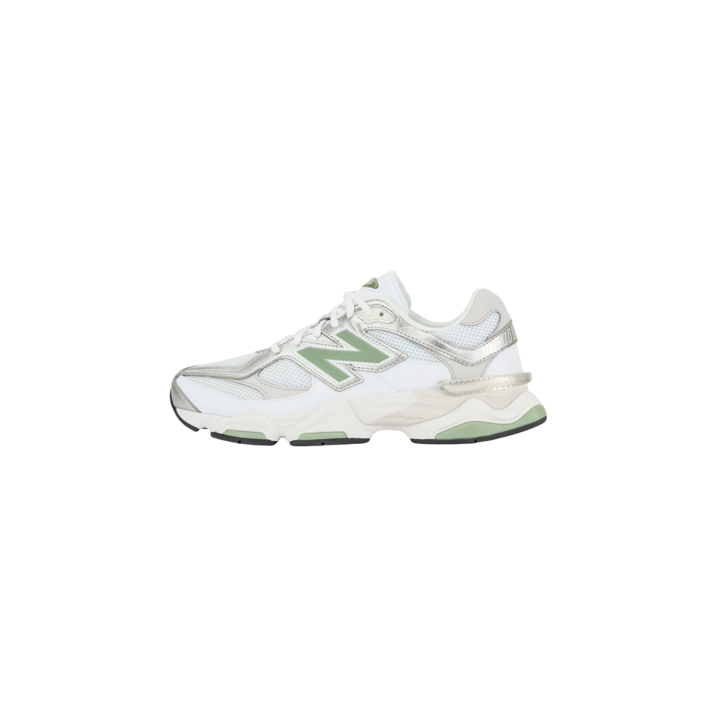 New Balance 9060 White / Silver / Light Green
