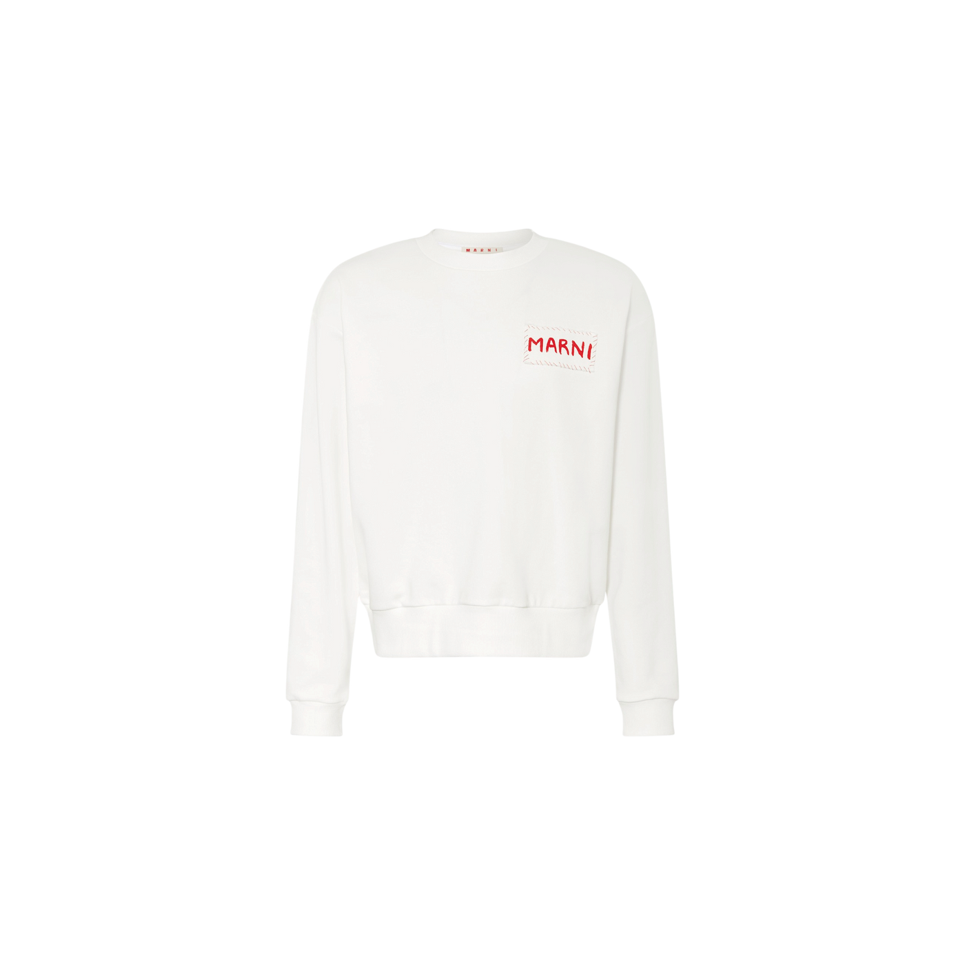Marni Oversized Sweatshirt Ecru