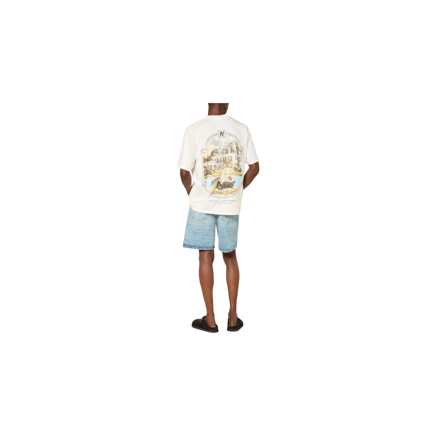 Represent T-shirt Revere Manor White