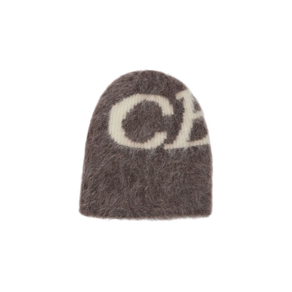 Cole Buxton Alpaca Beanie Taupe / Cream
