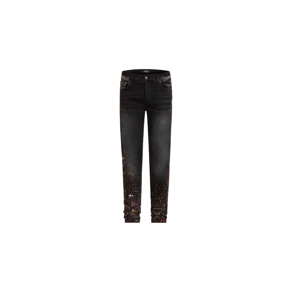 Amiri Skinny Fit Jeans Aged Black Aged Black