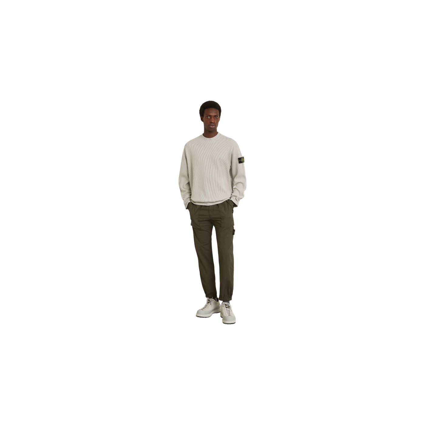 Stone Island Sweater Light Gray