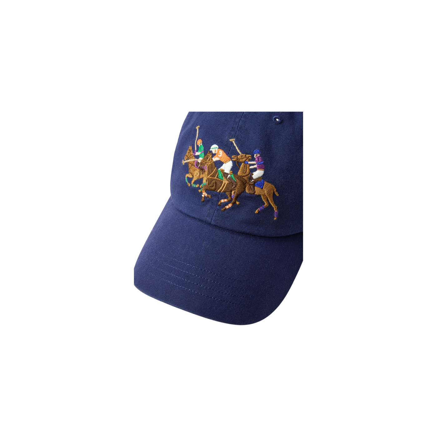 Polo Ralph Lauren Cap Dark Blue / Gold / Brown
