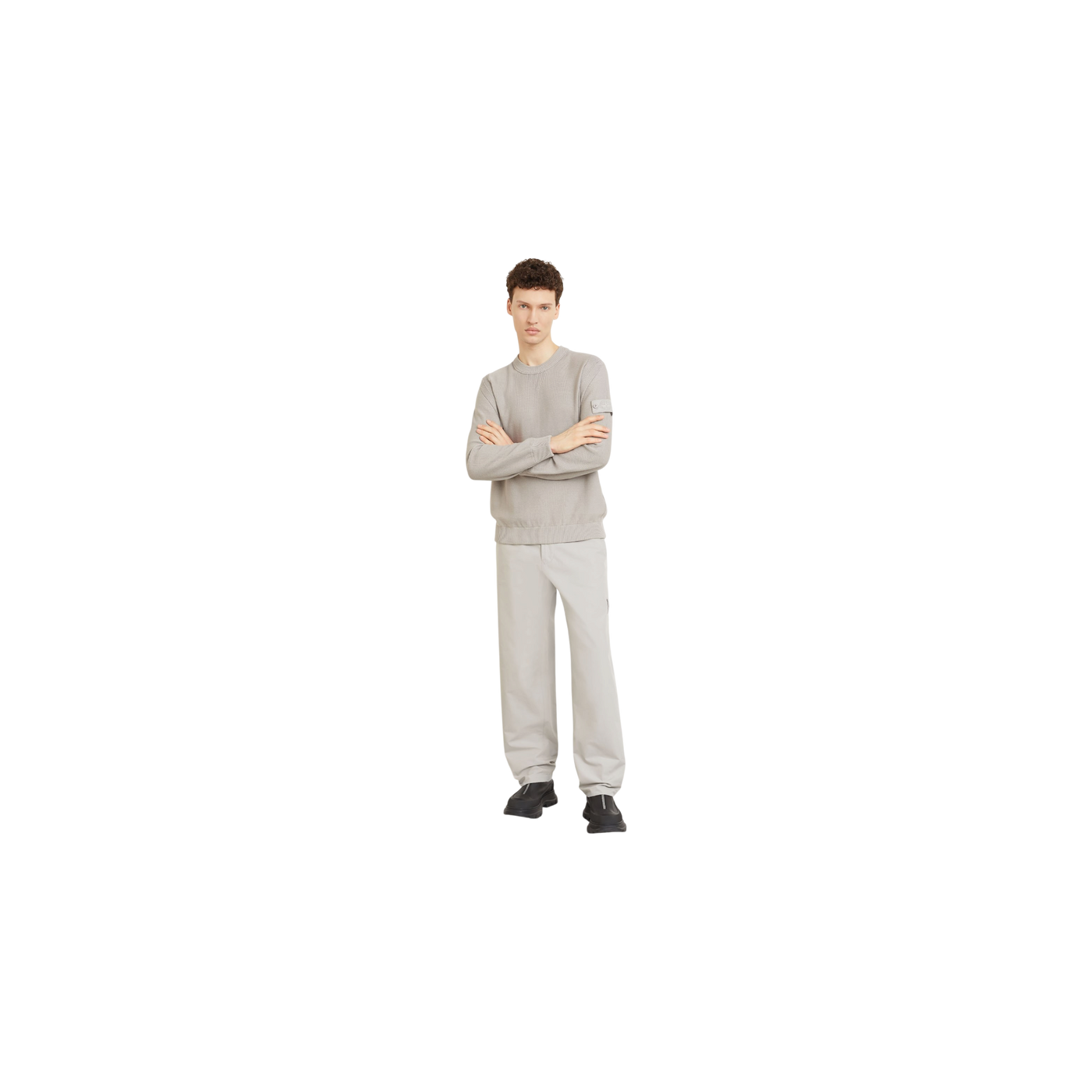 Stone Island Chino Ghost Regular Fit Light Gray