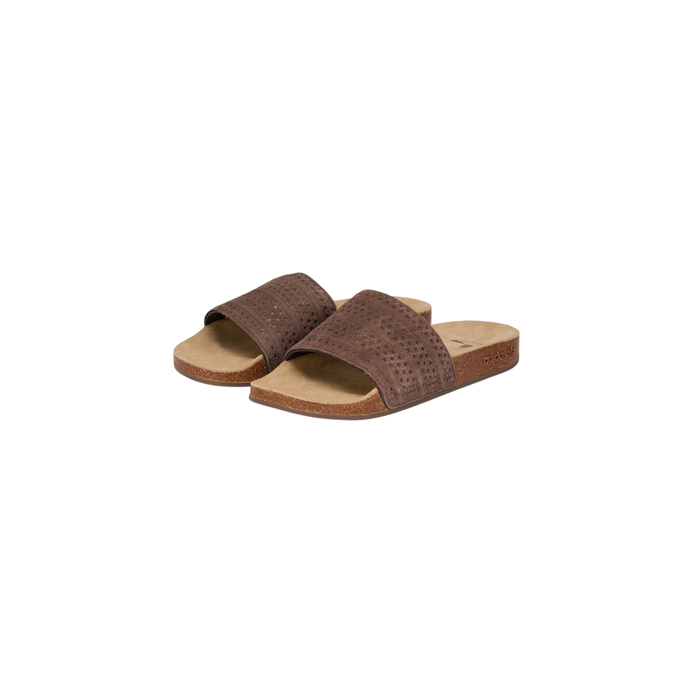 Adidas Originals Adilette Rs Mules Dark Brown