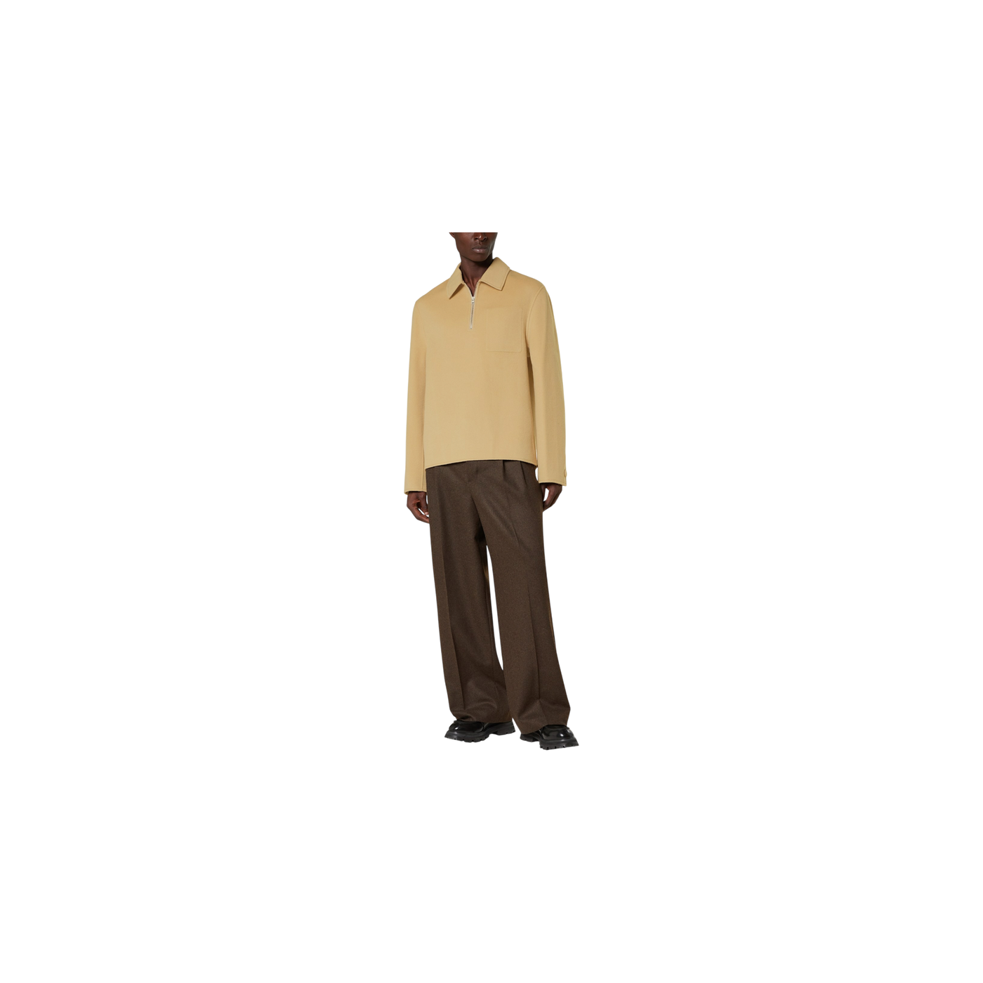 Ami Paris Overshirt Camel