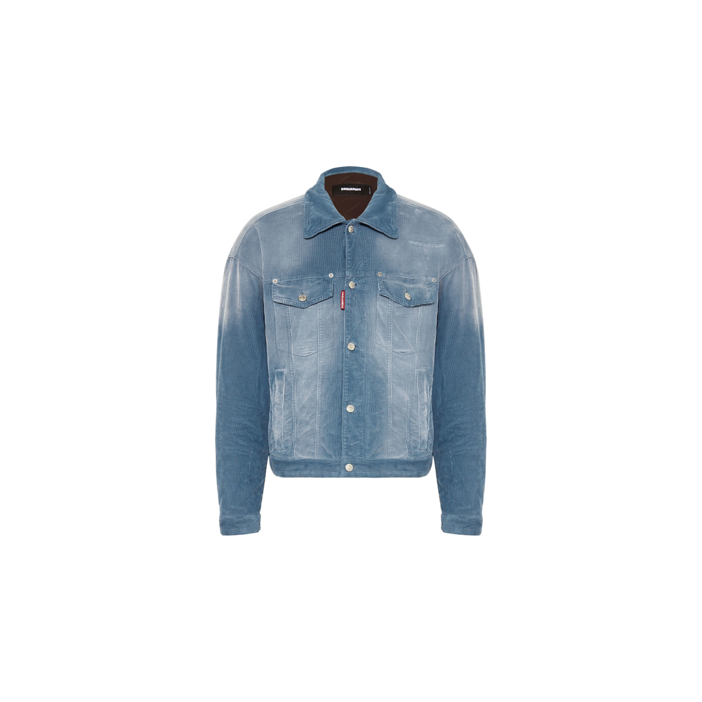 Dsquared2 Corduroy Jacket Blue