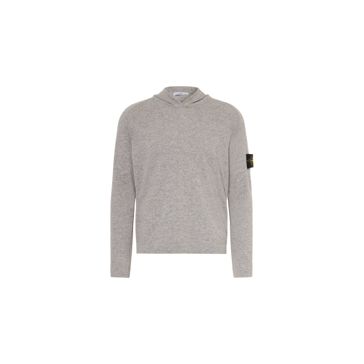 Stone Island Knit Hoodie Gray