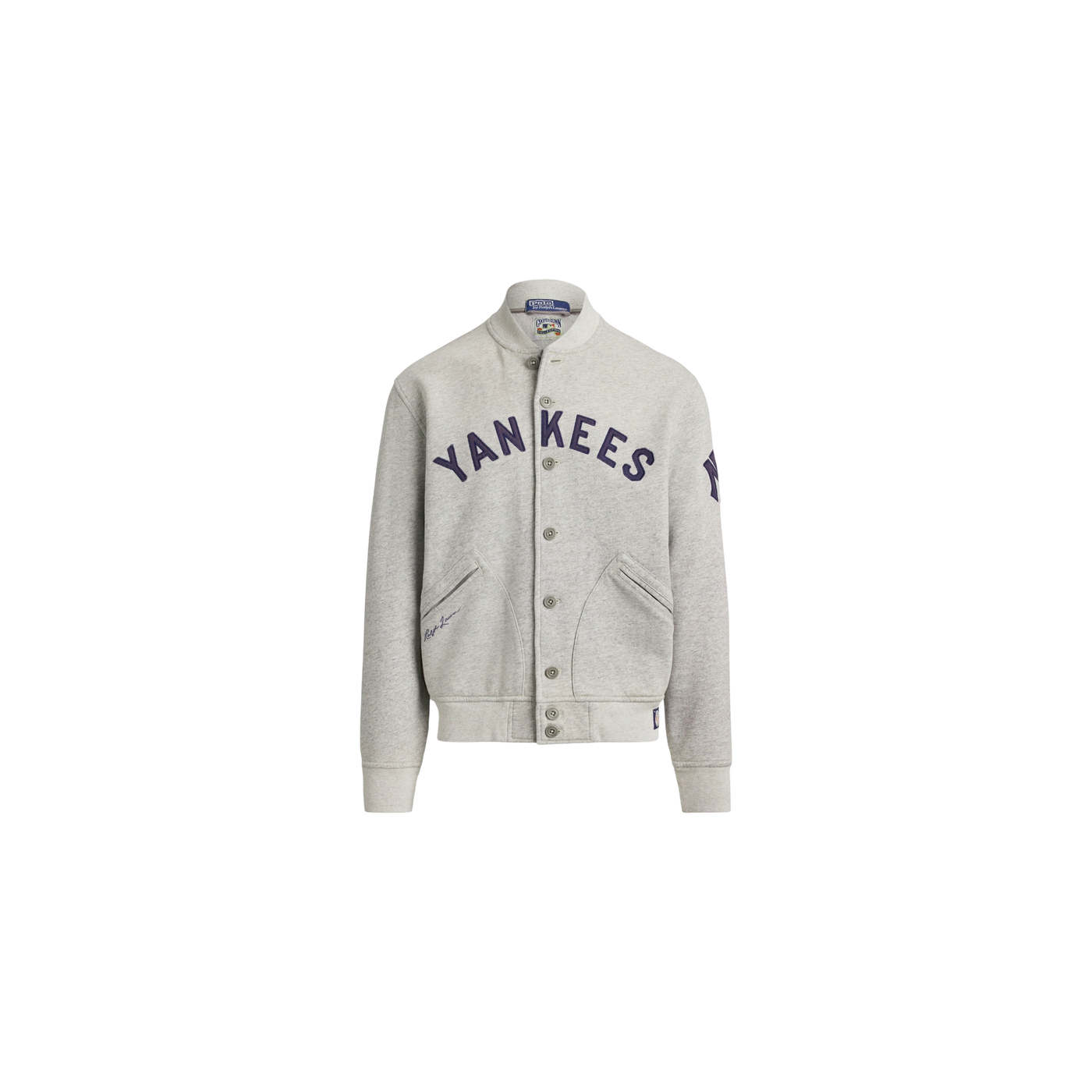 Polo Ralph Lauren College Jacket Gray / Dark Blue