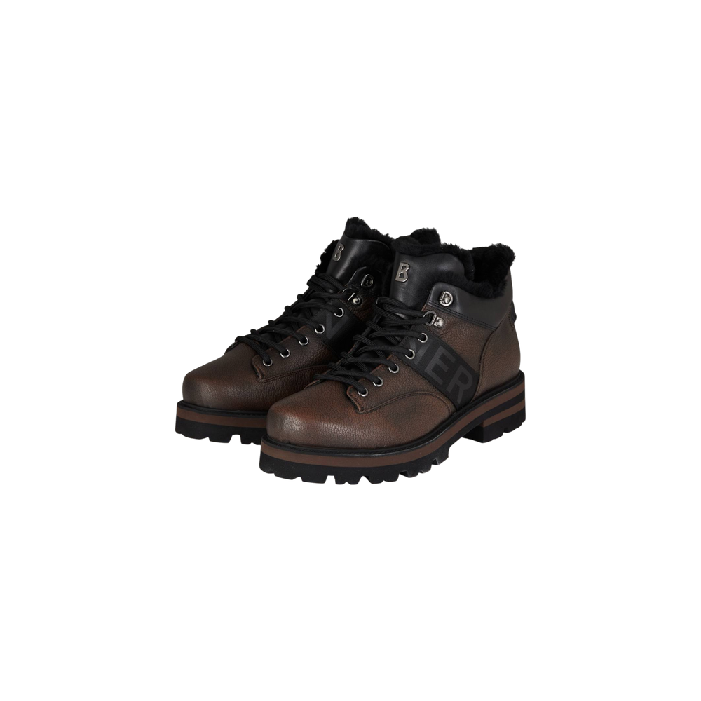 Bogner Lace-up Boots Courchevel 29 Lined Dark Brown