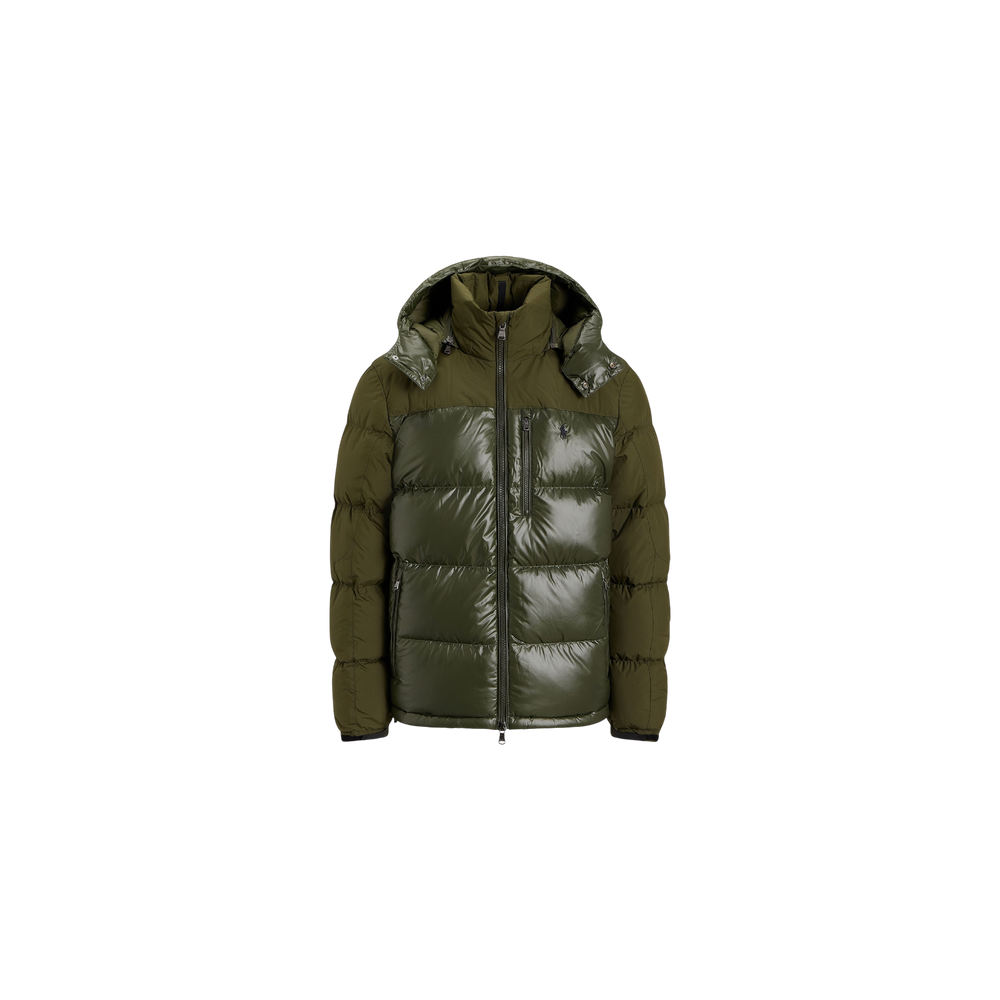 Polo Ralph Lauren Gorham Down Jacket With Detachable Hood Olive