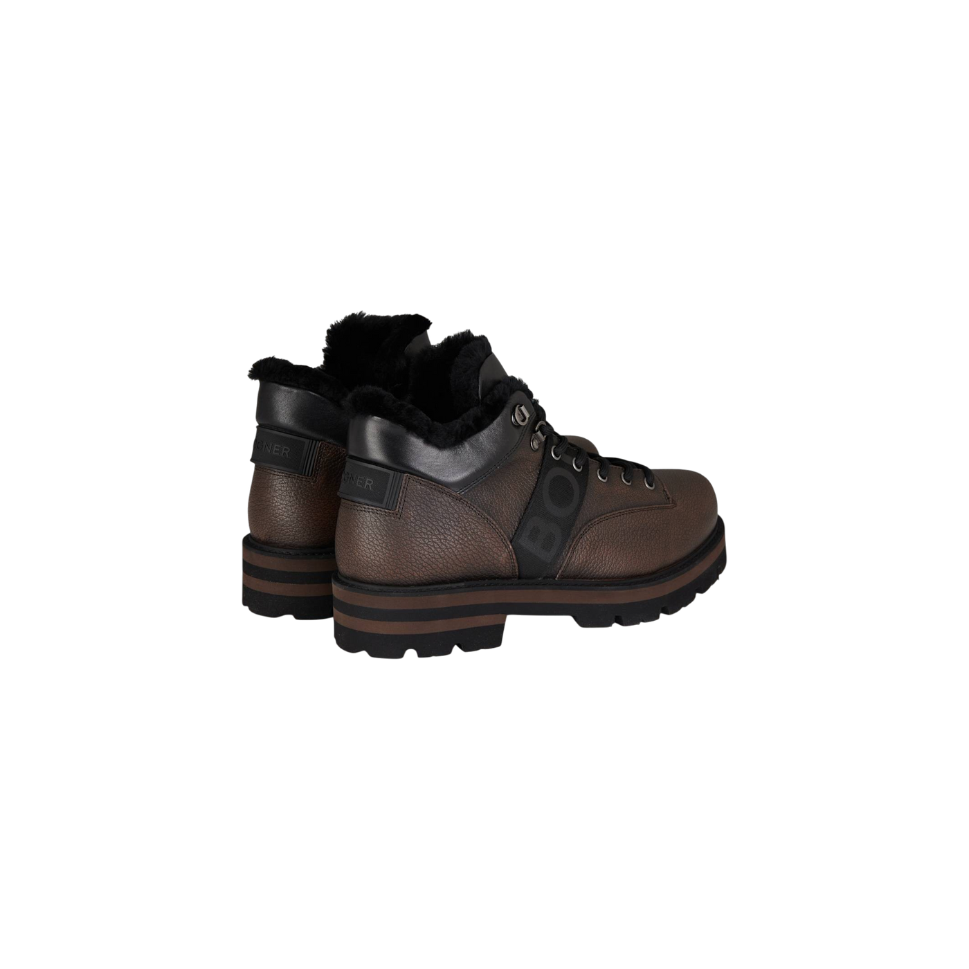 Bogner Lace-up Boots Courchevel 29 Lined Dark Brown