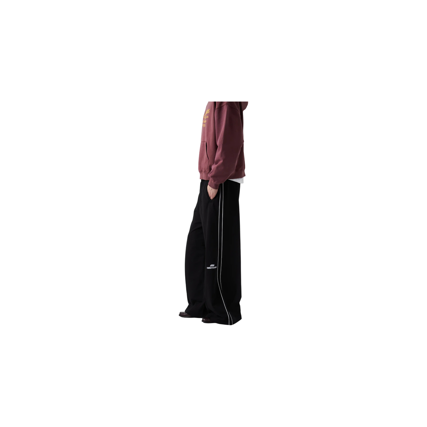 Eme Studios Somm Black Baggy Sweatpants