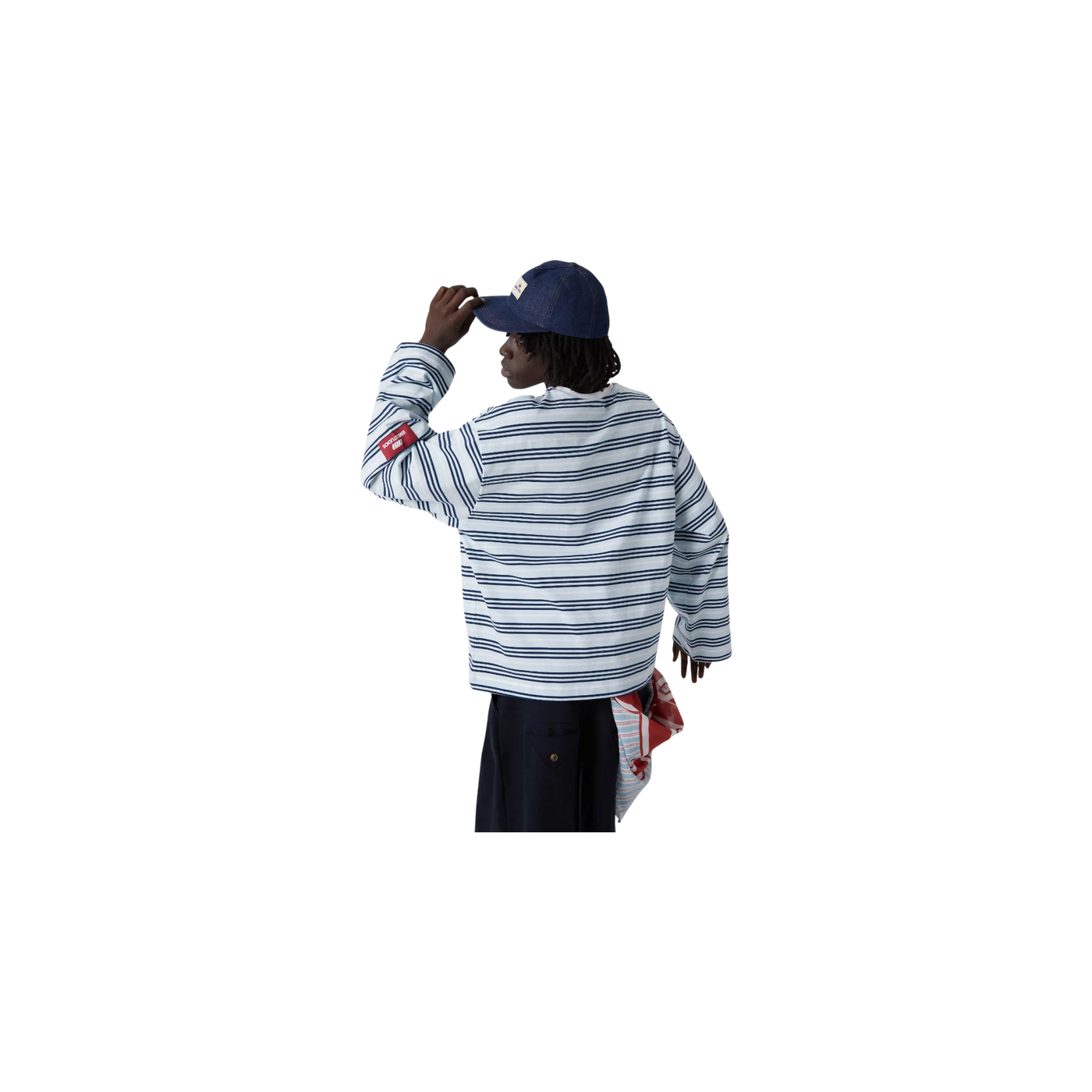 Eme Studios Somo Blue Striped Long Sleeve