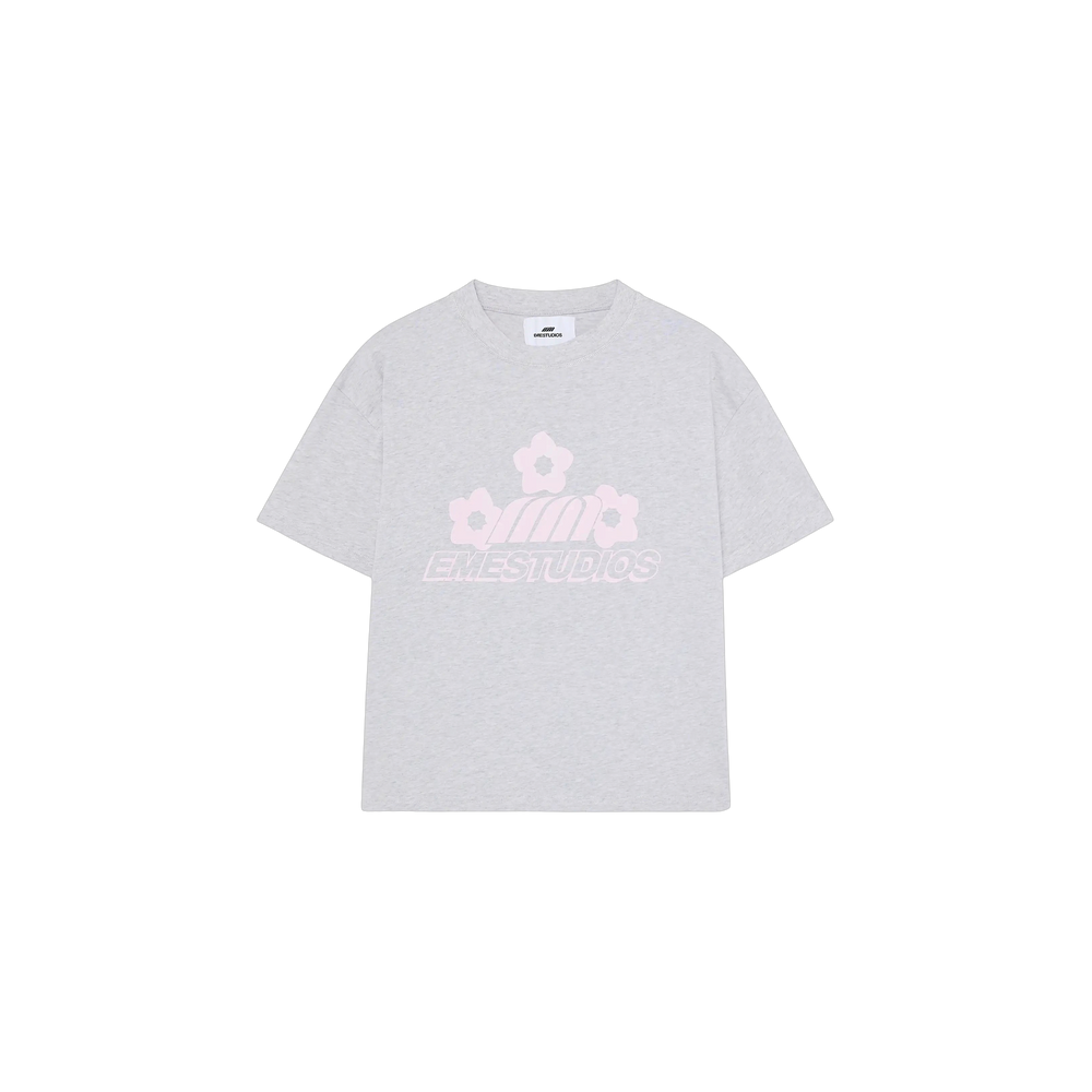 Eme Studios Spring Heather Grey Oversized T-Shirt