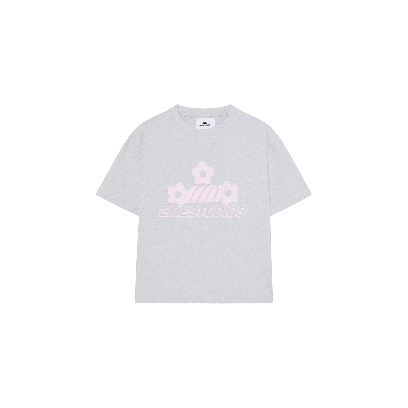Eme Studios Spring Heather Grey Oversized T-Shirt