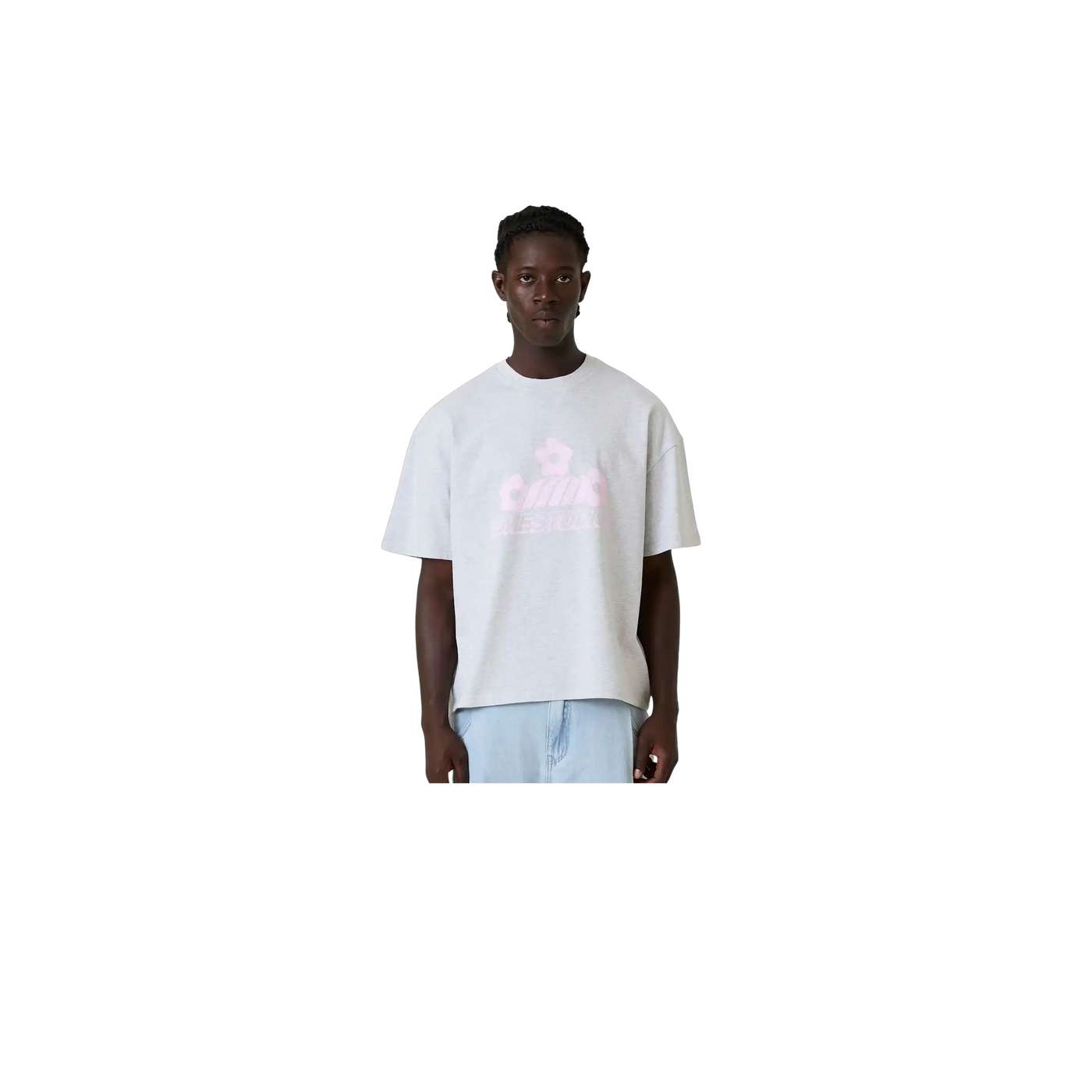 Eme Studios Spring Heather Grey Oversized T-Shirt