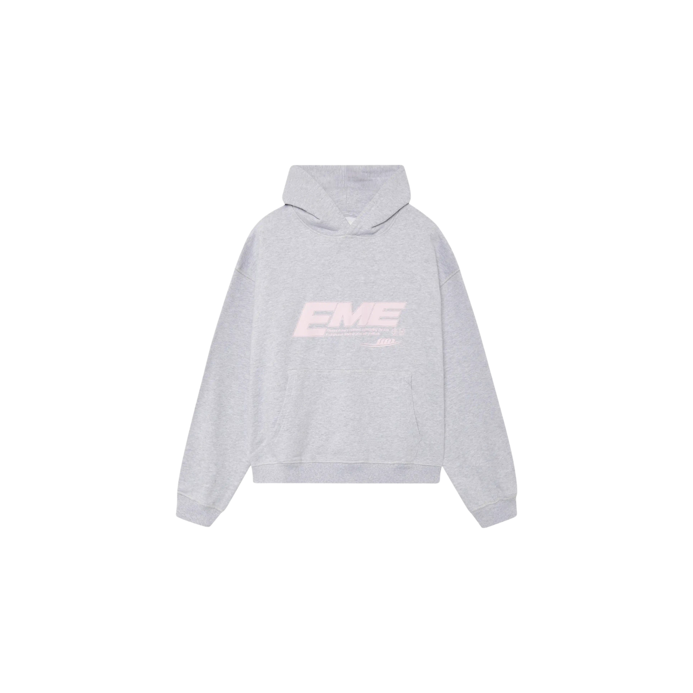 Eme Studios Ssamo Heather Grey Oversized Hoodie