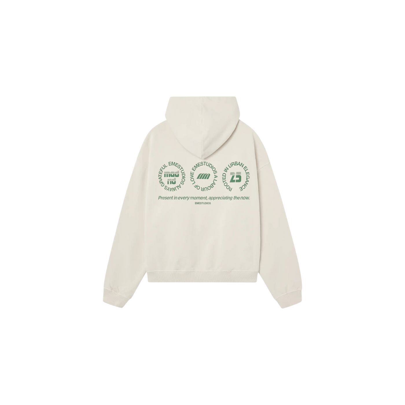 Eme Studios Stamp Off Sand Oversized Hoodie