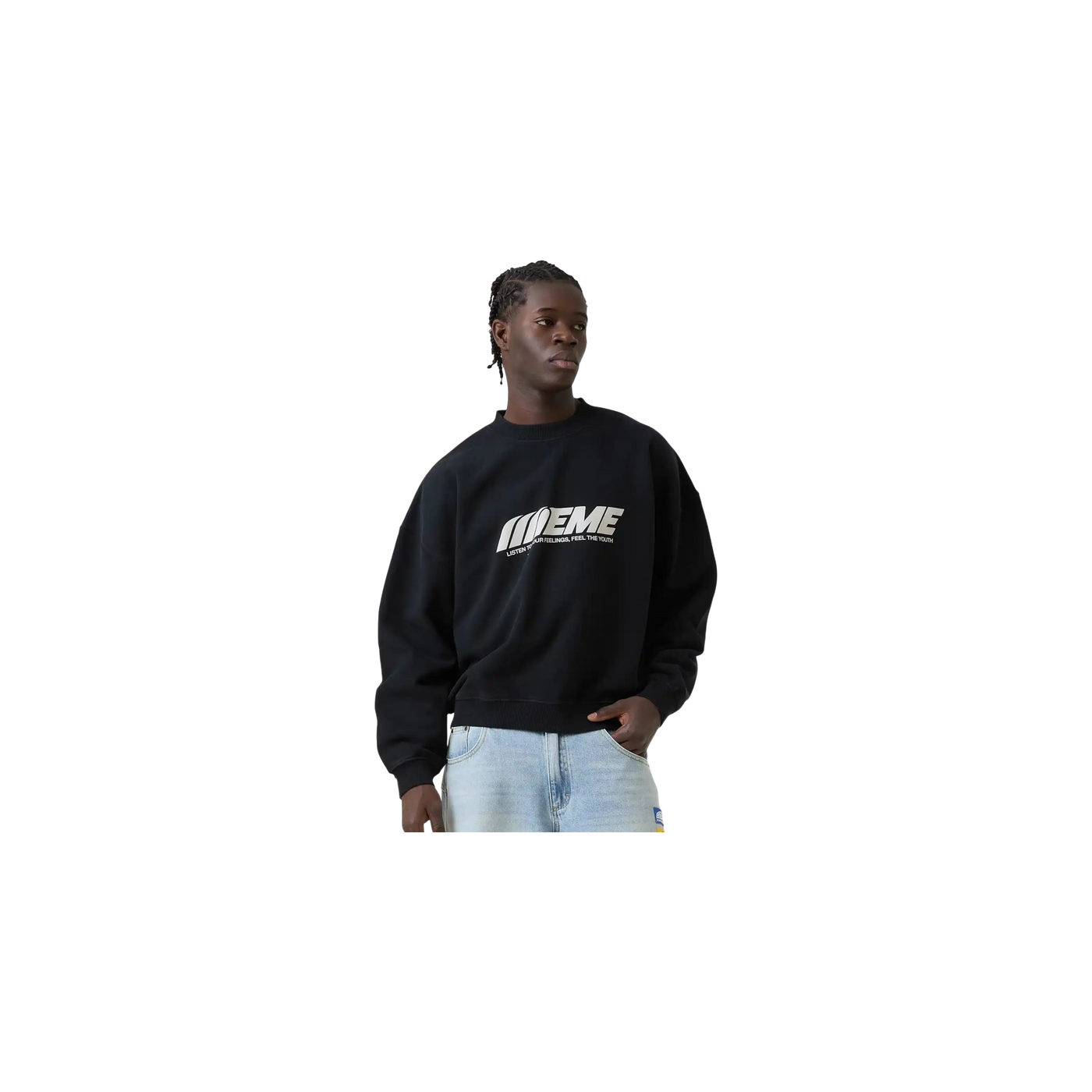 Eme Studios Staple Shadow Oversized Crewneck