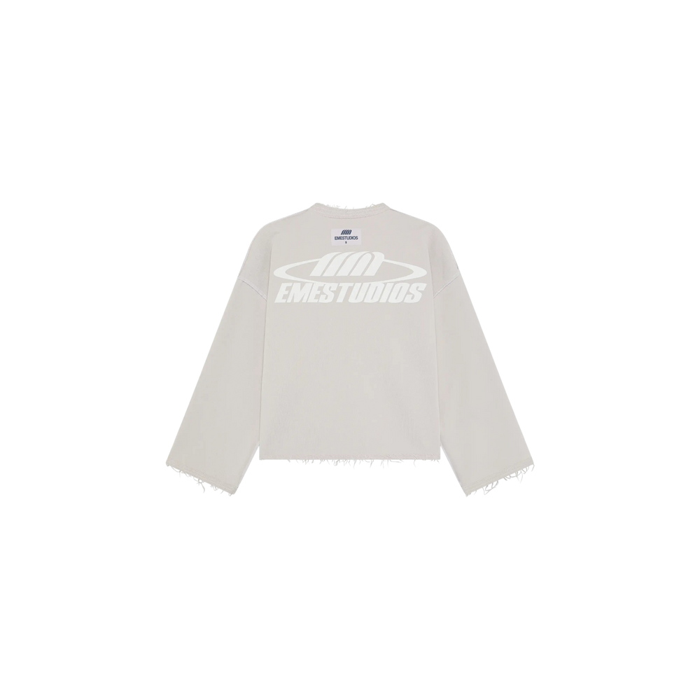 Eme Studios Suit Off Sand Oversized Crewneck
