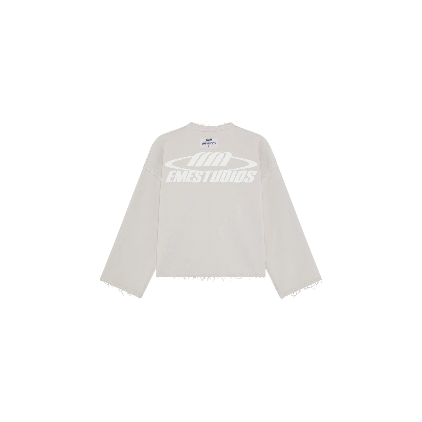 Eme Studios Suit Off Sand Oversized Crewneck