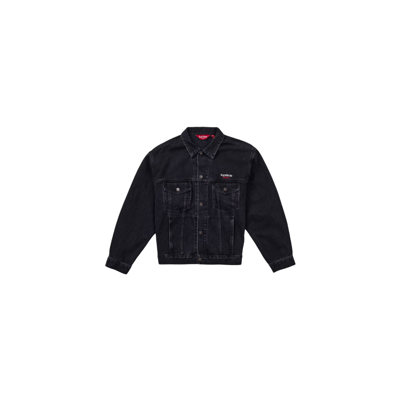 Supreme Denim Trucker Jacket (Ss26) Black