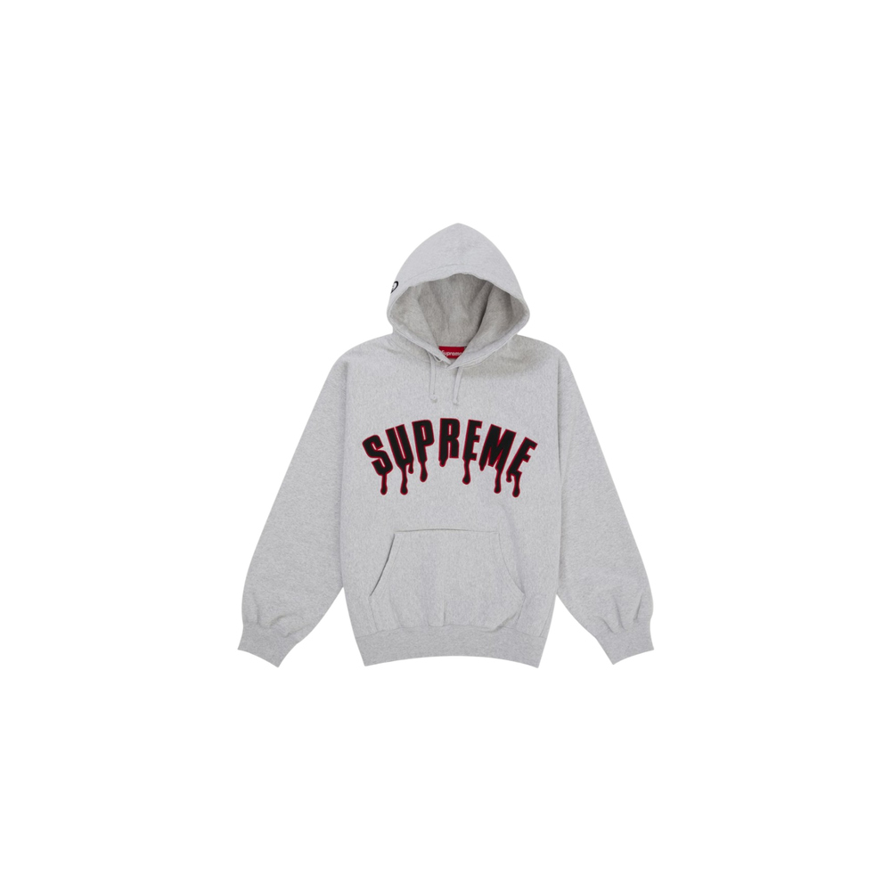 Supreme Ghostface Arc Hooded Sweatshirt Ash Grey