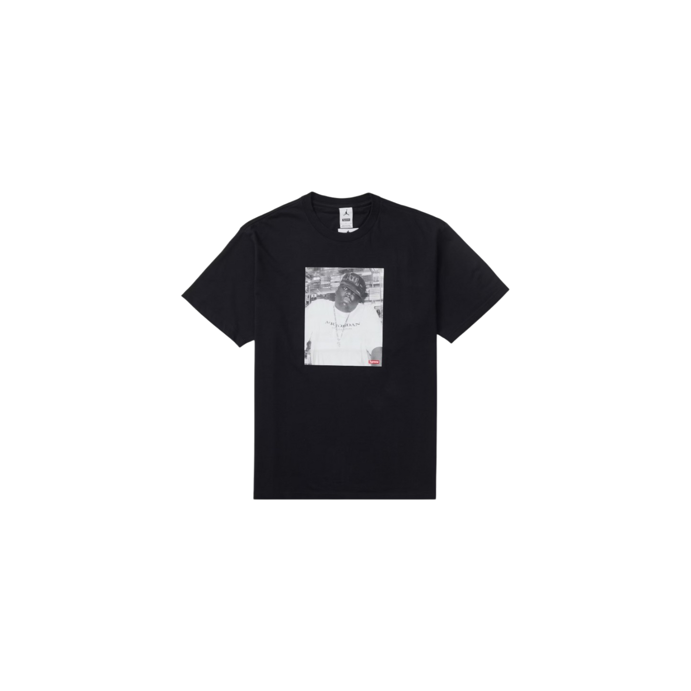 Supreme Jordan Biggie S S Top Black