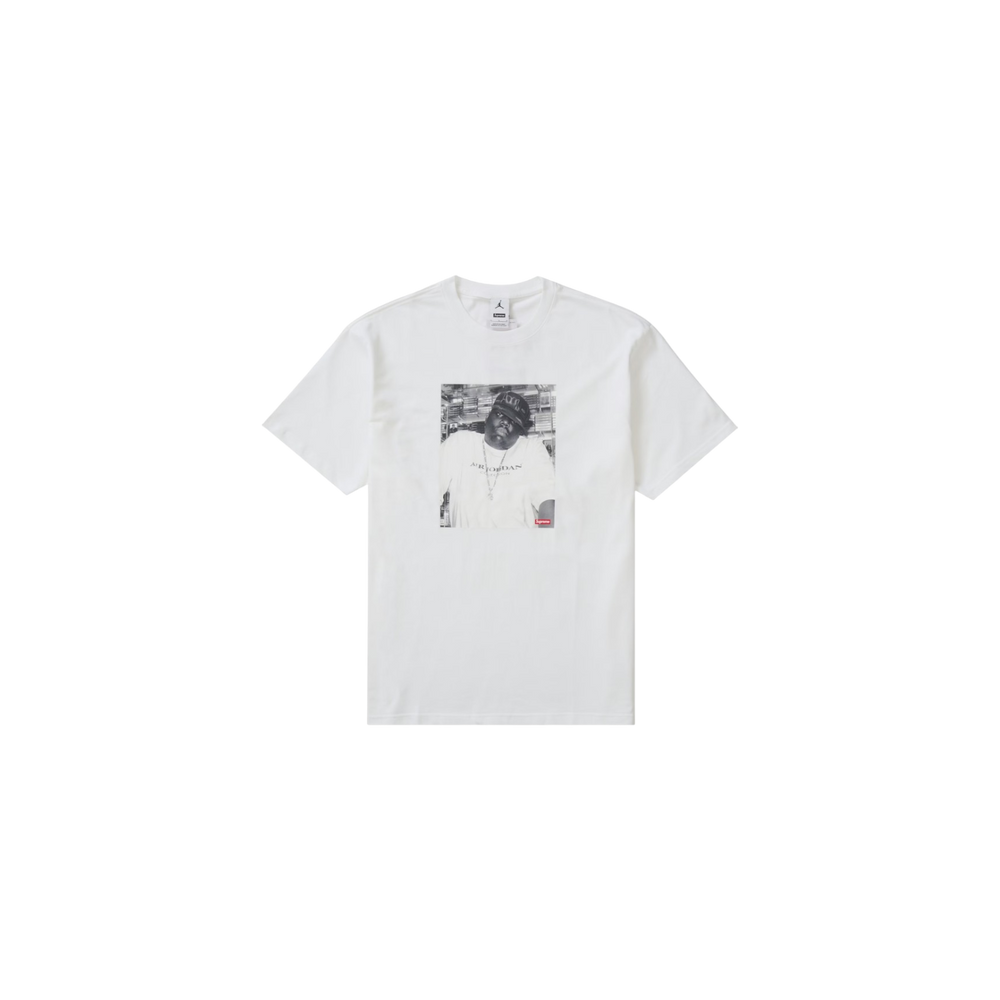 Supreme Jordan Biggie S S Top White