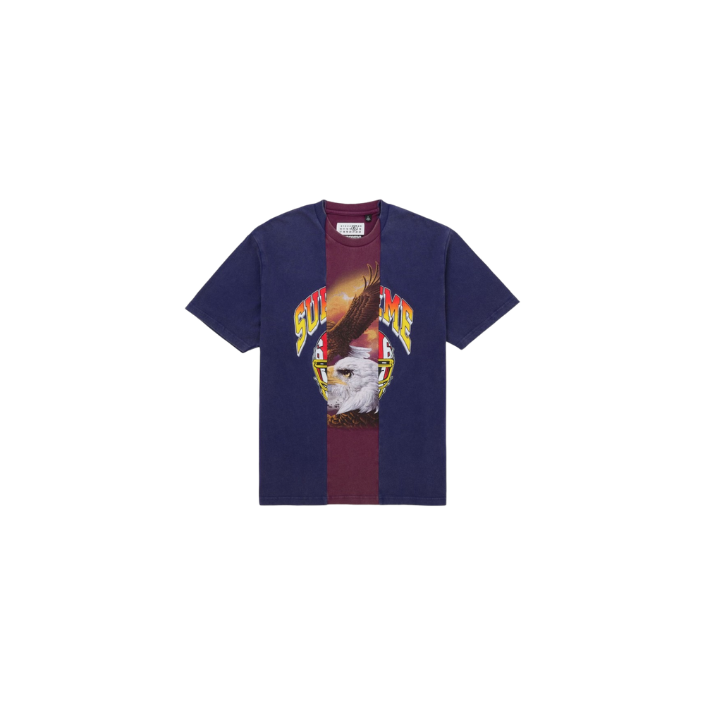 Supreme Mm6 Maison Margiela Split S/S Top Navy