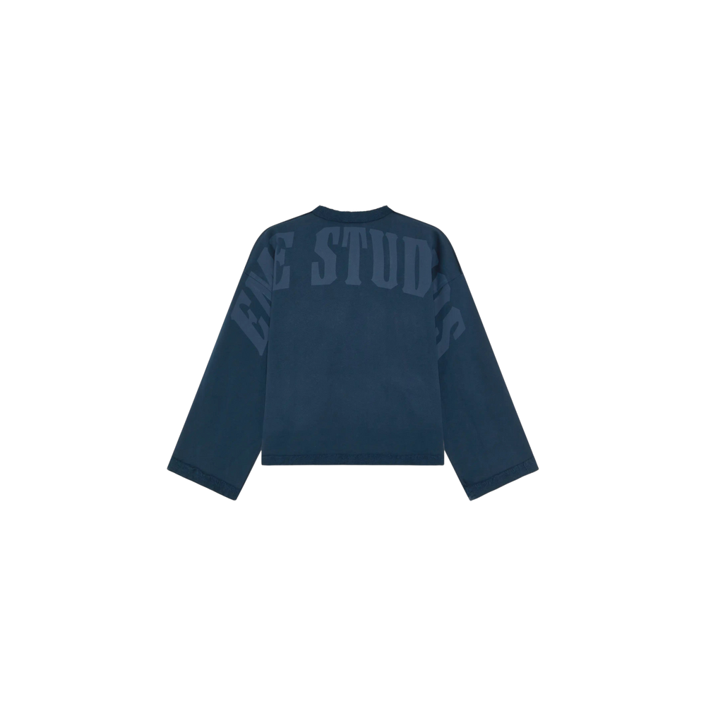 Eme Studios Suty Navy Reverse Crewneck