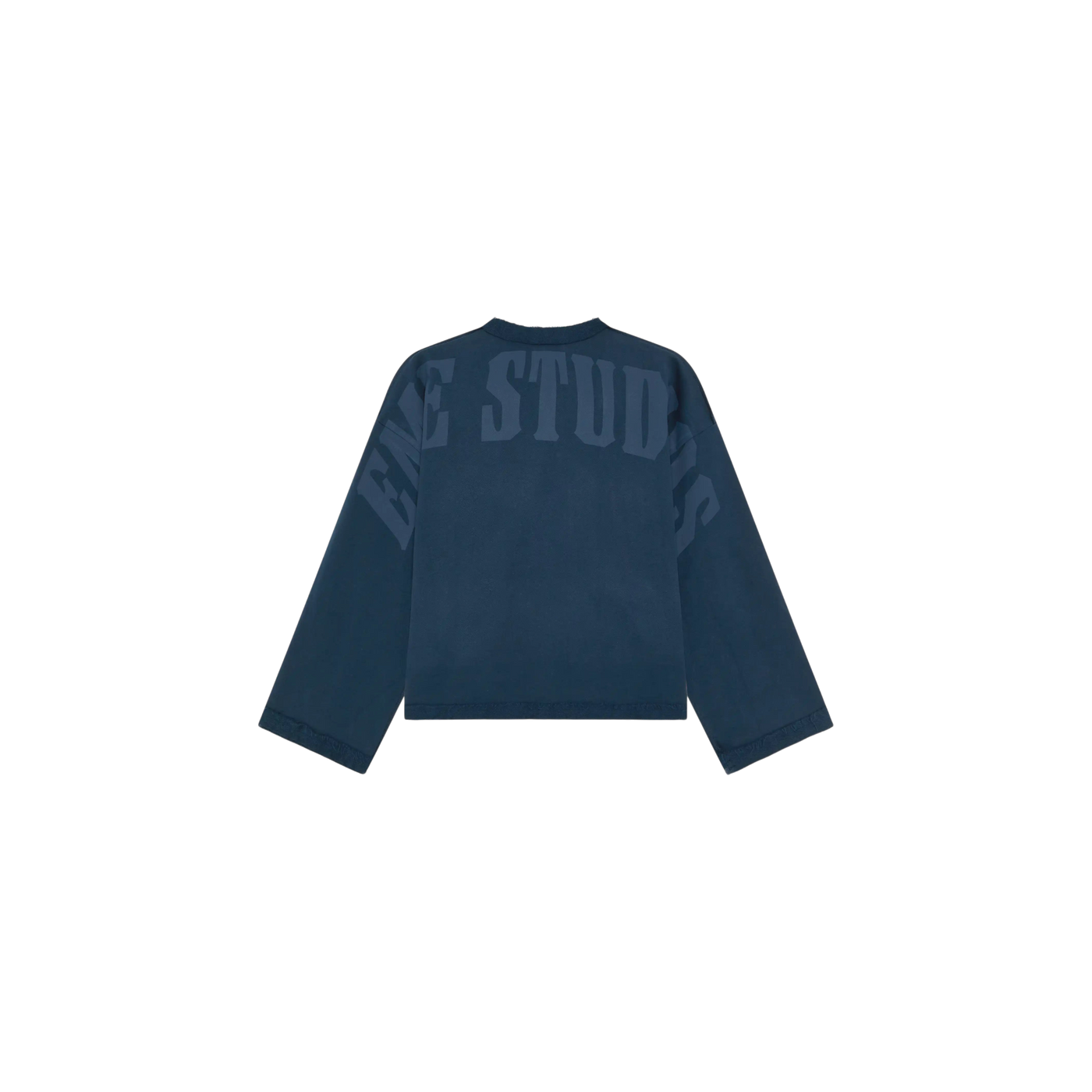 Eme Studios Suty Navy Reverse Crewneck