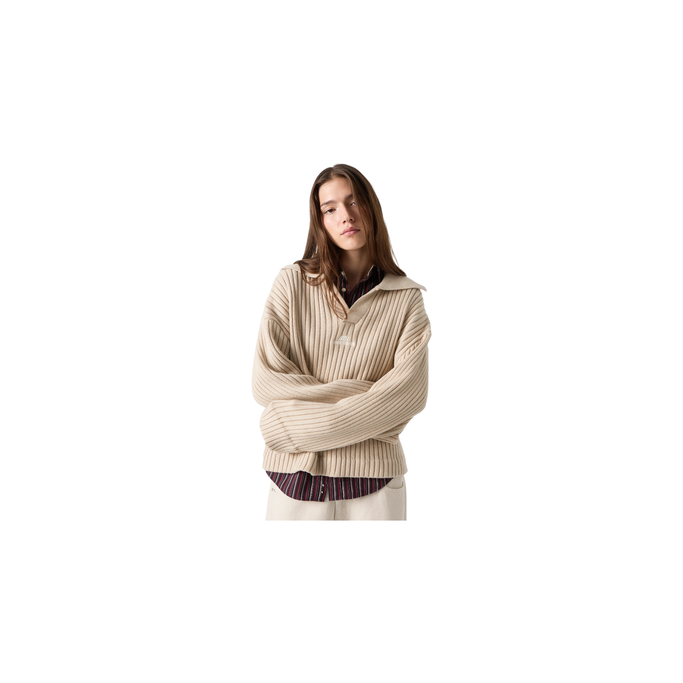 Eme Studios Swan Baggy Knit Sweater