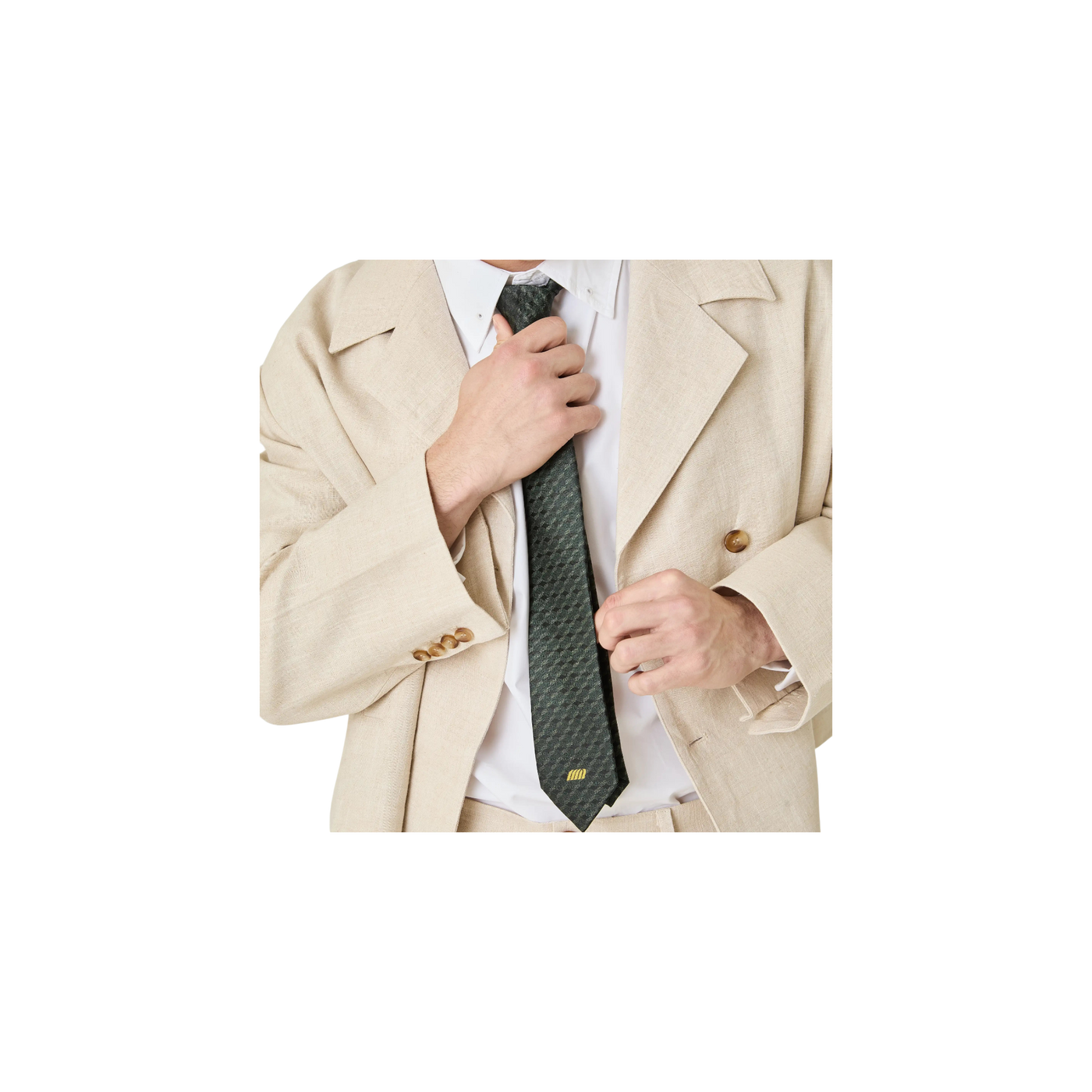 Eme Studios Symm Forest Tie