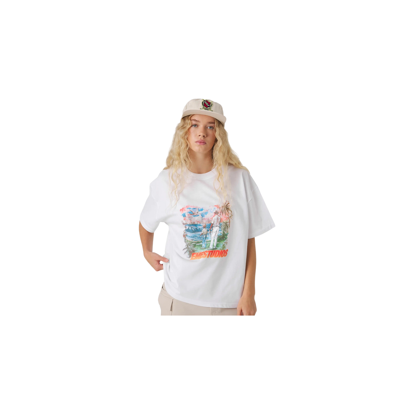 Eme Studios The Last Hole Pearl Oversized T-Shirt