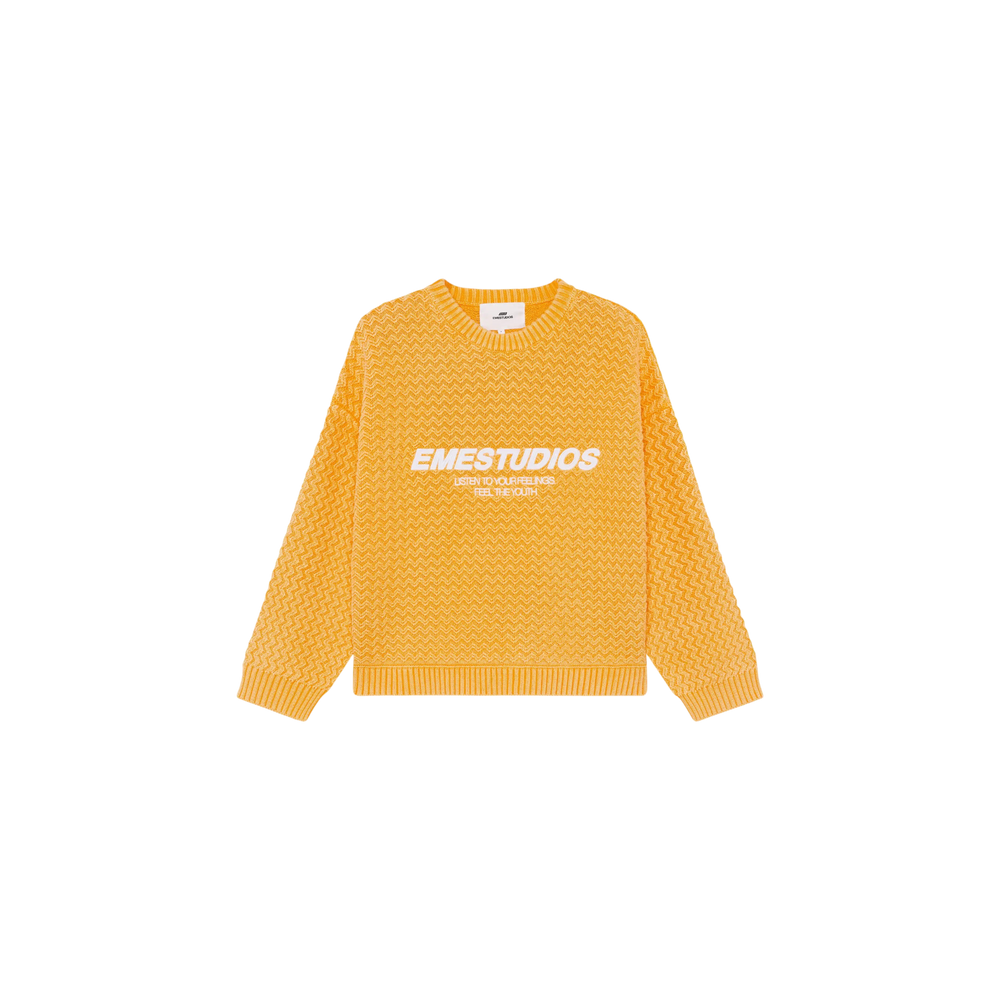 Eme Studios Thesis Tangerine Knit Sweater