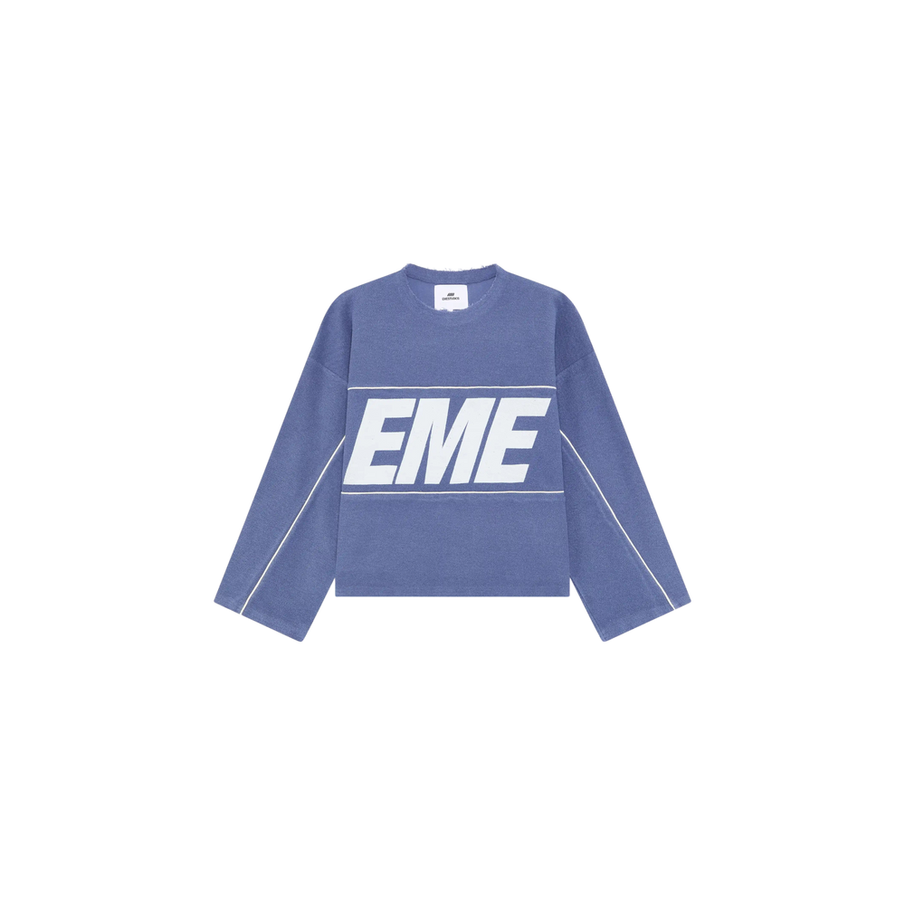 Eme Studios Thrill Crown Blue Reverse Crewneck