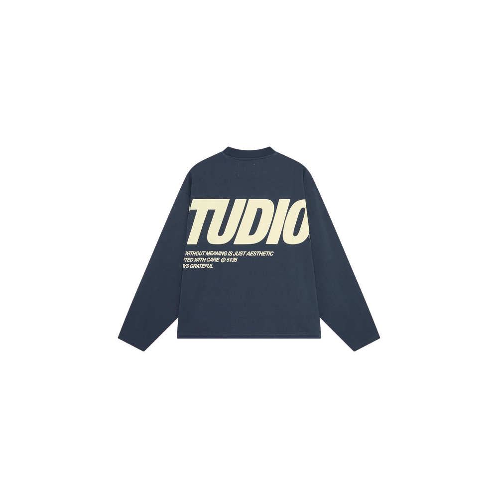 Eme Studios Thrill Navy Long Sleeve