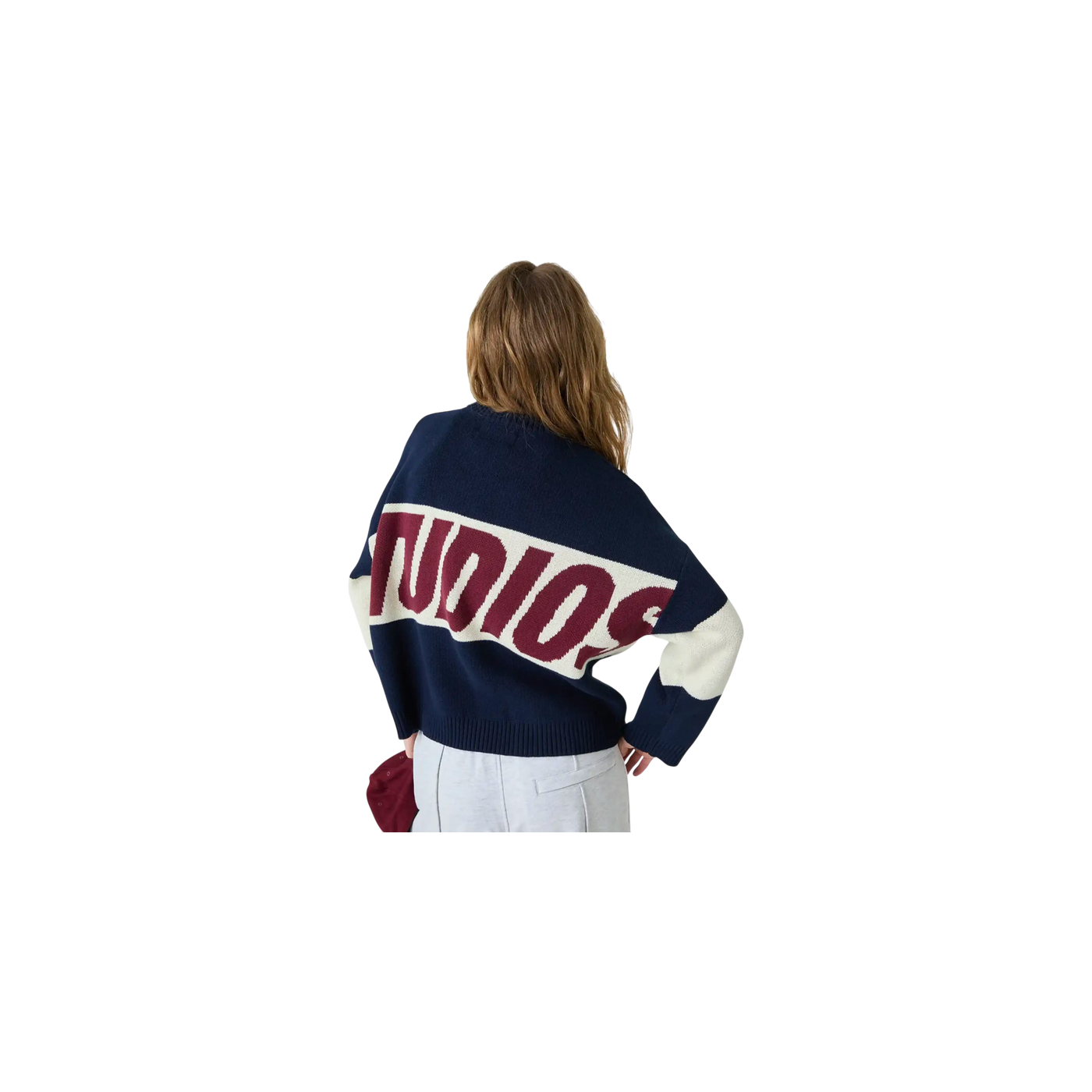 Eme Studios Thrill Navy Master Knit Sweater