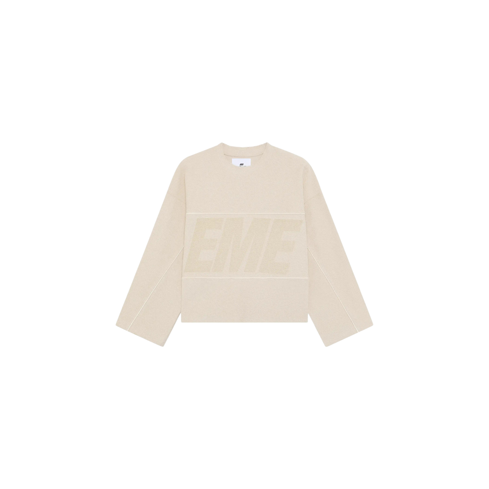 Eme Studios Thrill Silver Reverse Crewneck