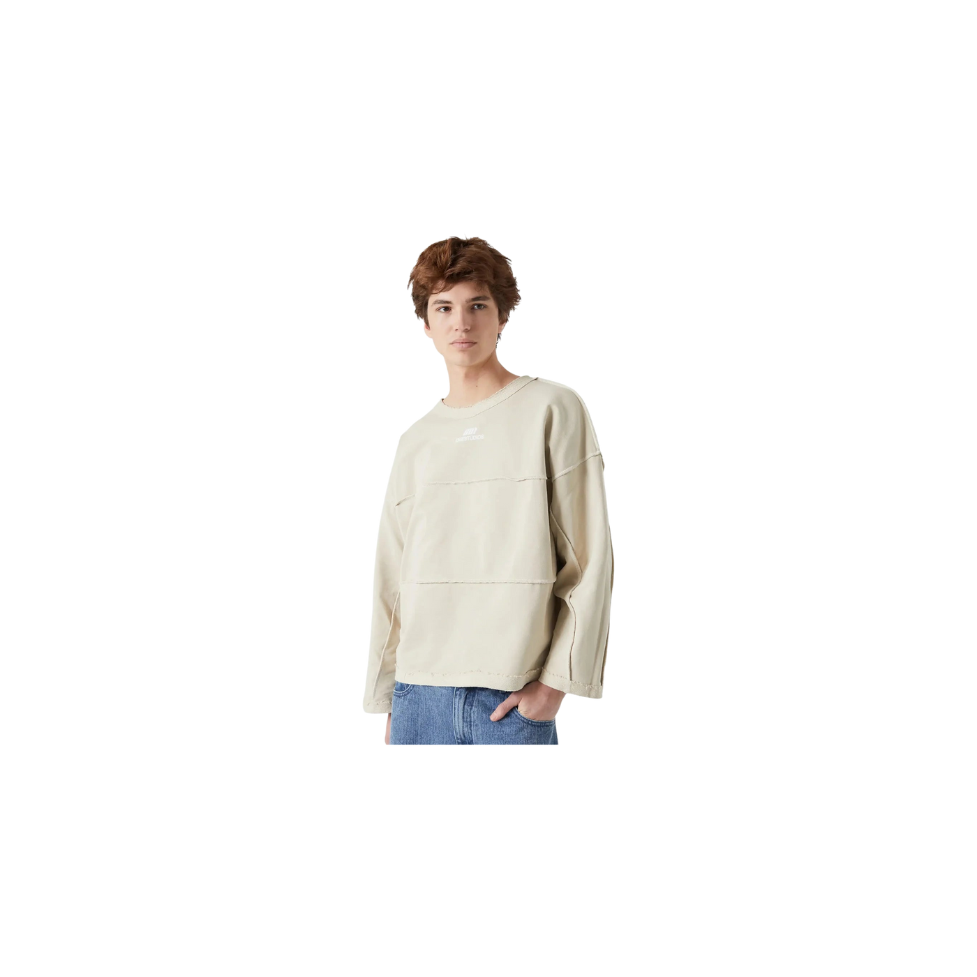 Eme Studios Thrill Silver Reverse Crewneck