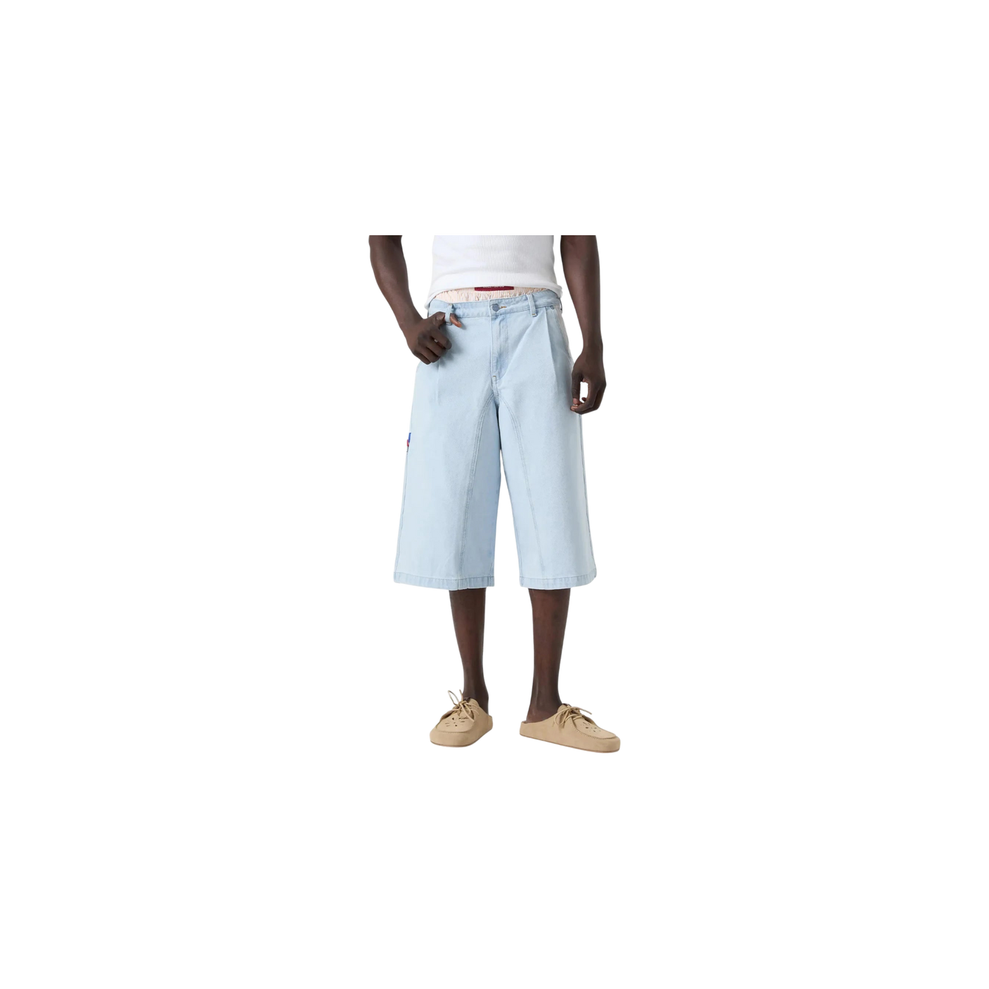 Eme Studios Tibiacore Blue Denim Jorts