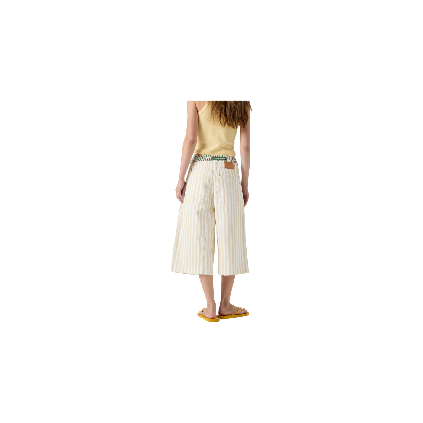 Eme Studios Tibiacore Striped Denim Jorts