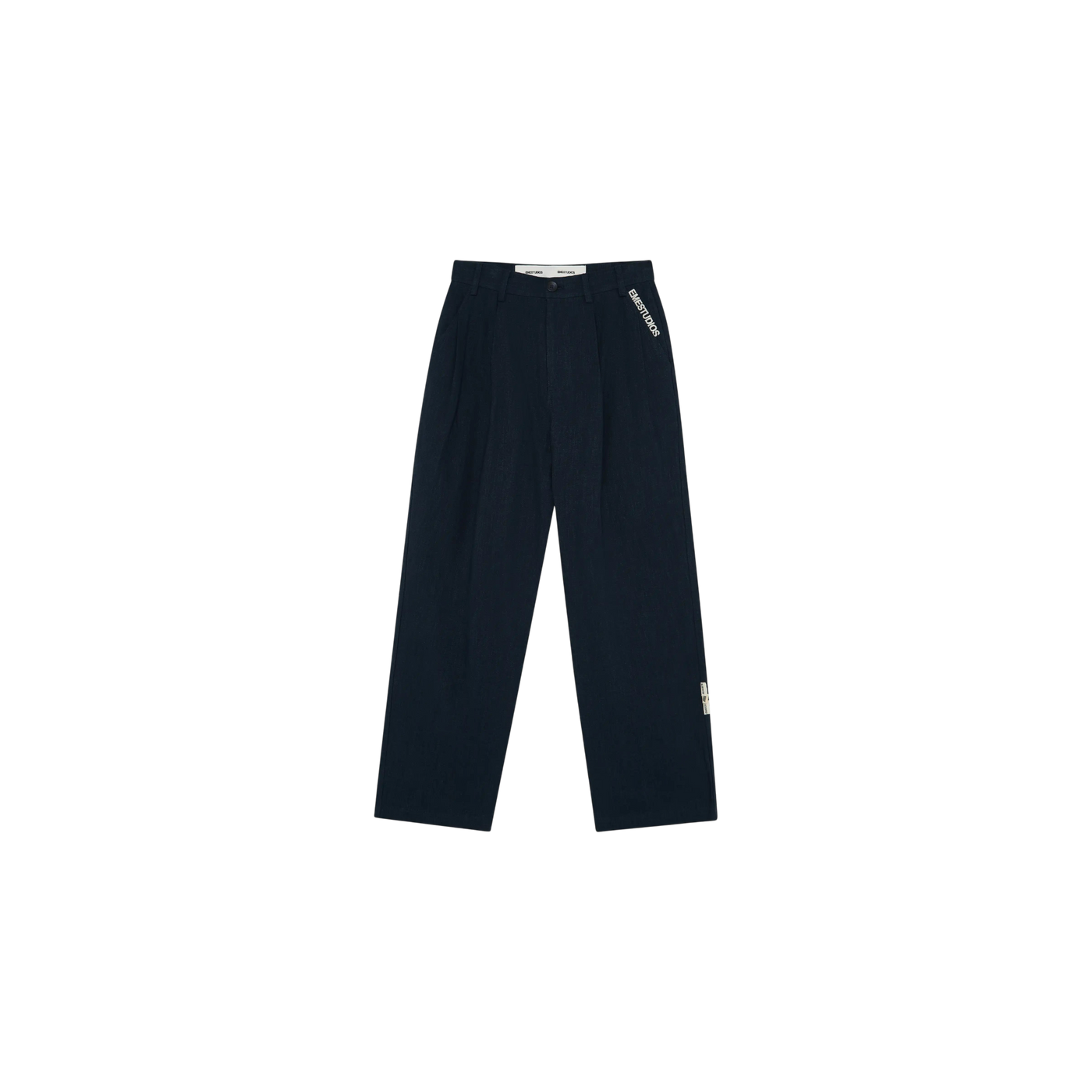 Eme Studios Tide Navy Tailored Pants