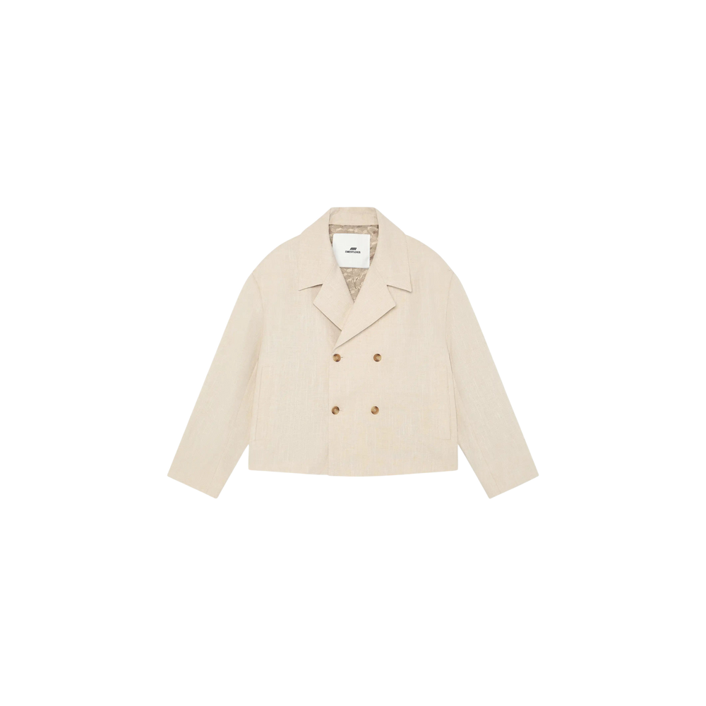 Eme Studios Tide Off Sand Linen Blazer