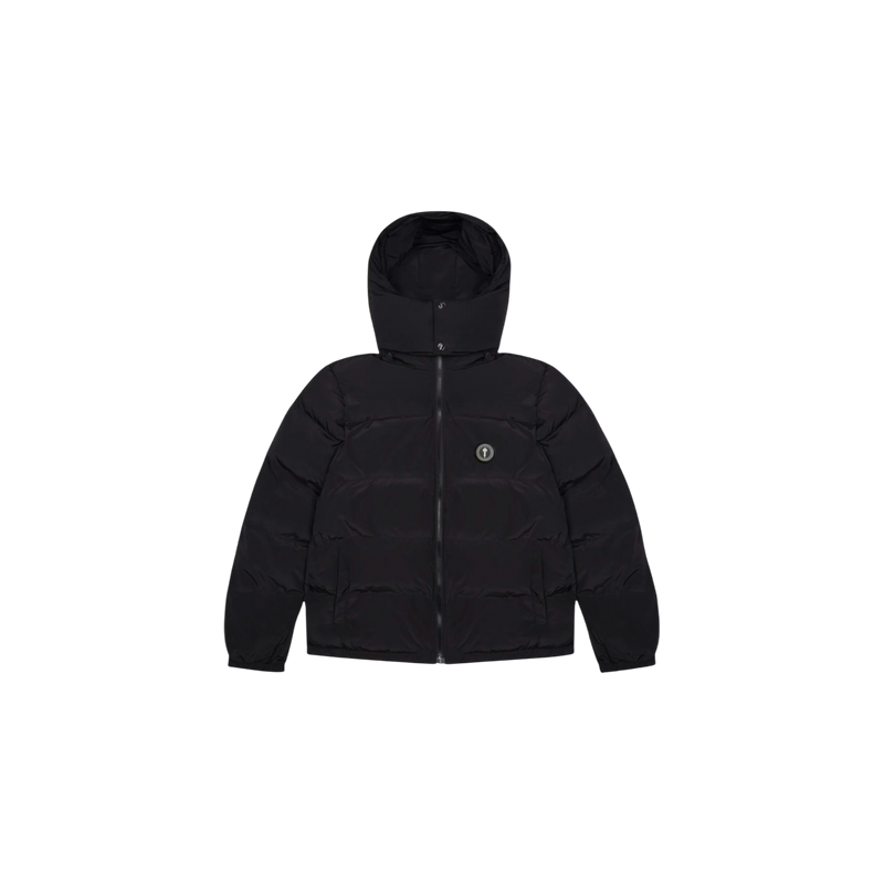Trapstar Irongate Detachable Hooded Puffer Jacket Black