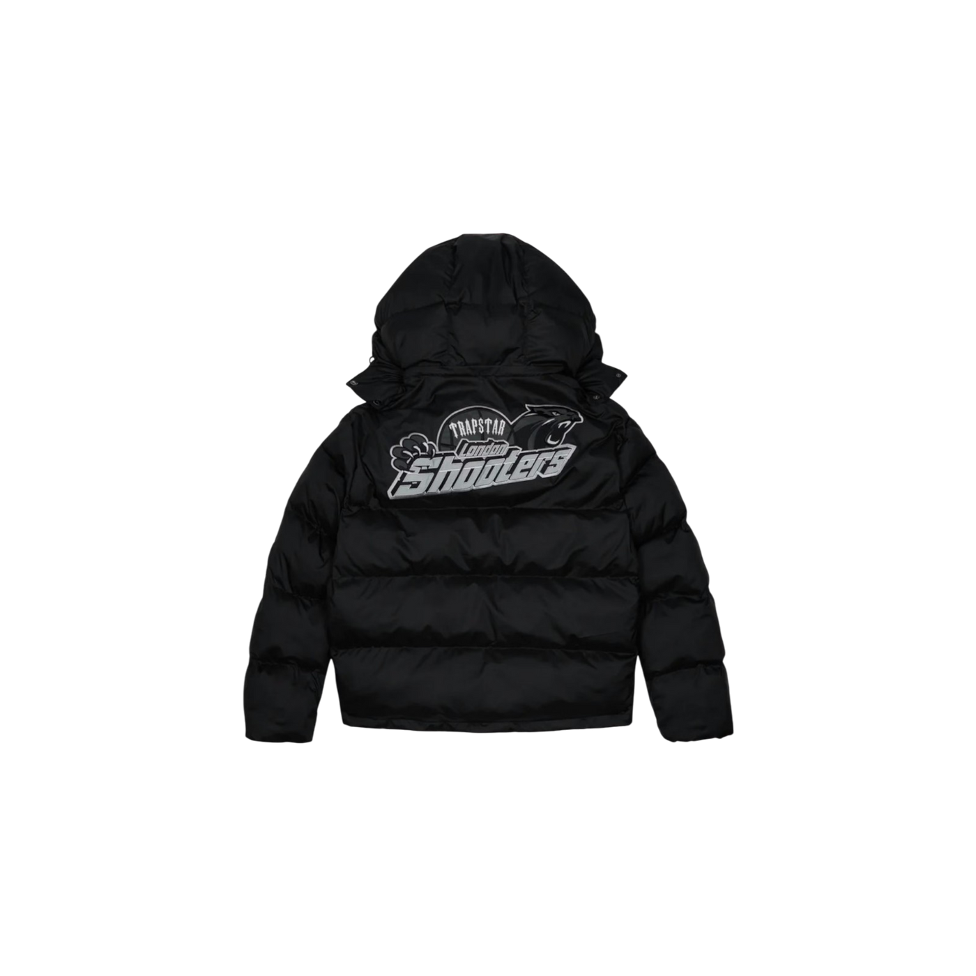 Trapstar Shooters Hooded Puffer Black/Reflective