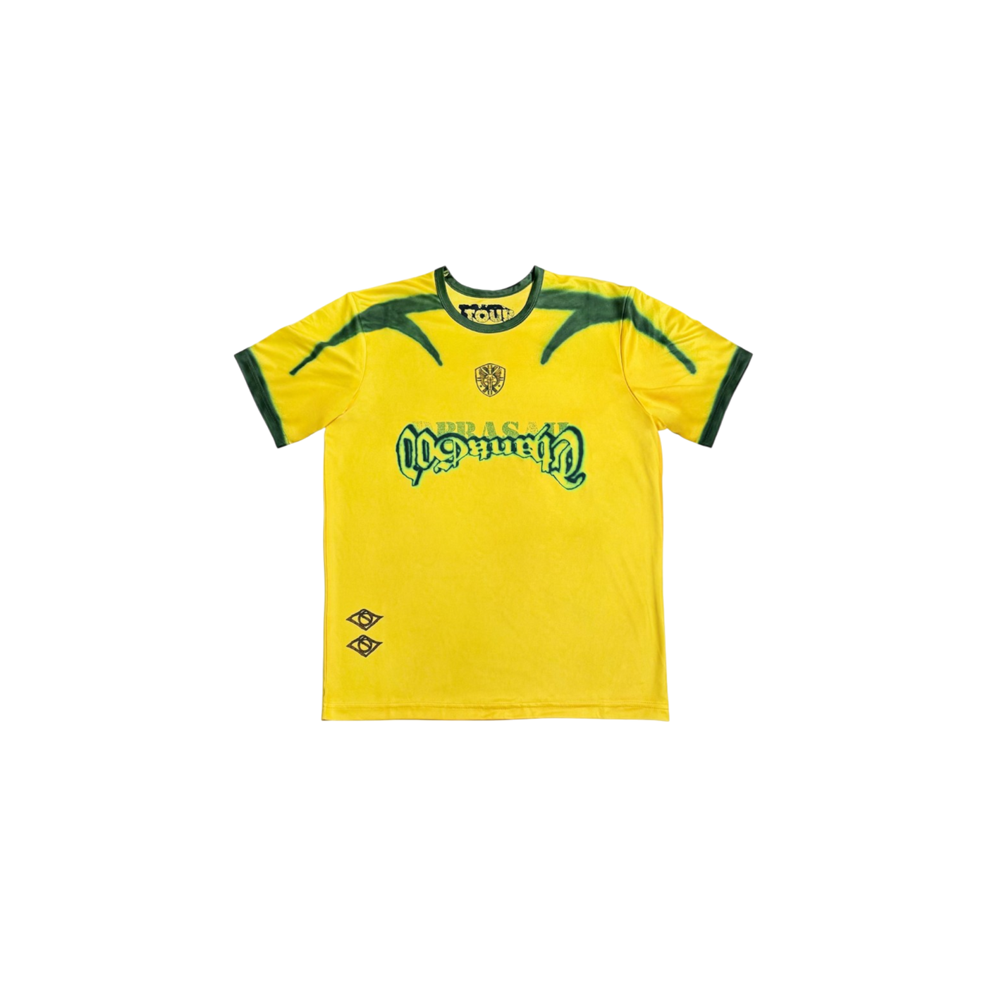 Travis Scott Brazil Soccer Jersey Yellow
