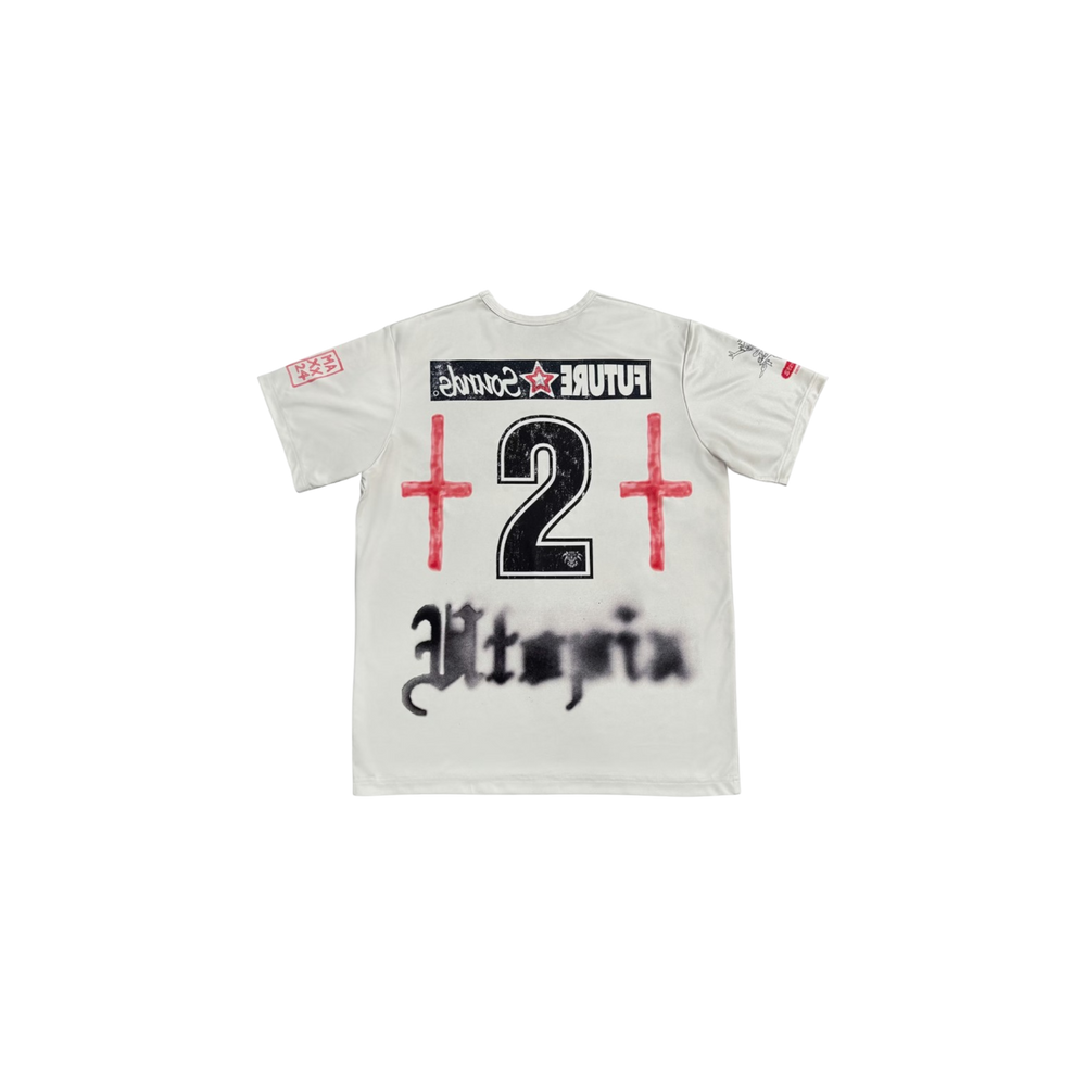 Travis Scott England Soccer Jersey White